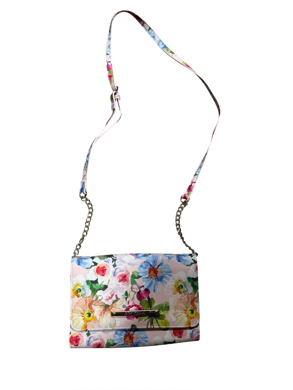 Betsey Johnson floral Crossbody purse
